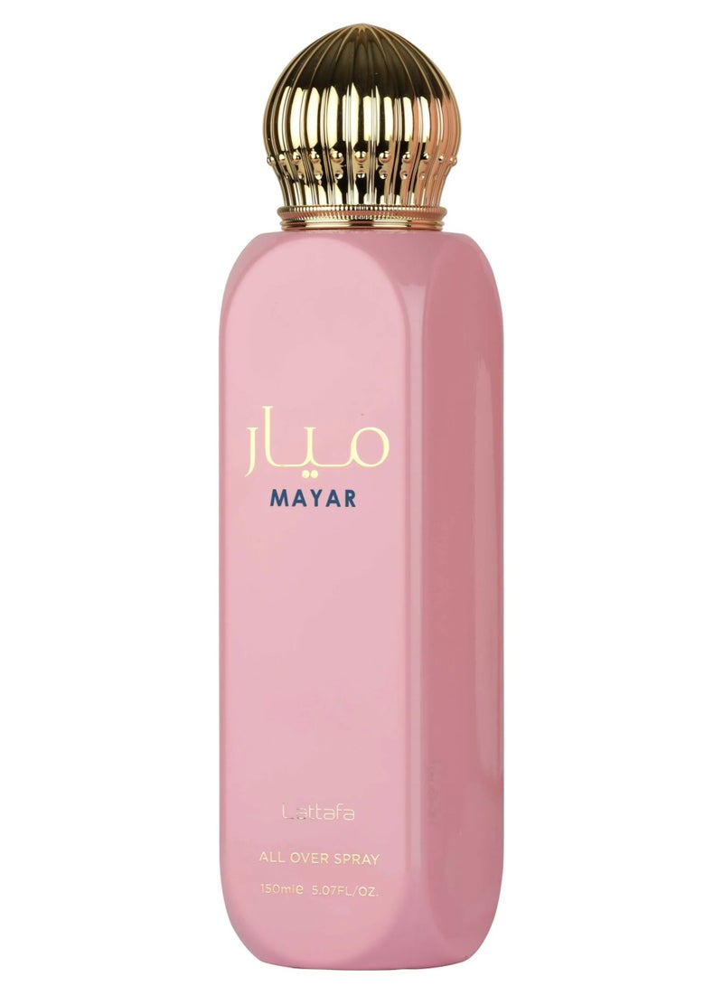 Lattafa Mayar All Over Spray 150ML - Image 3